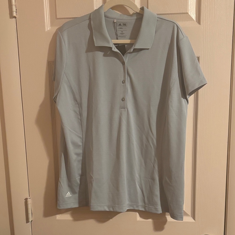 Adidas Gray Polo Shirt